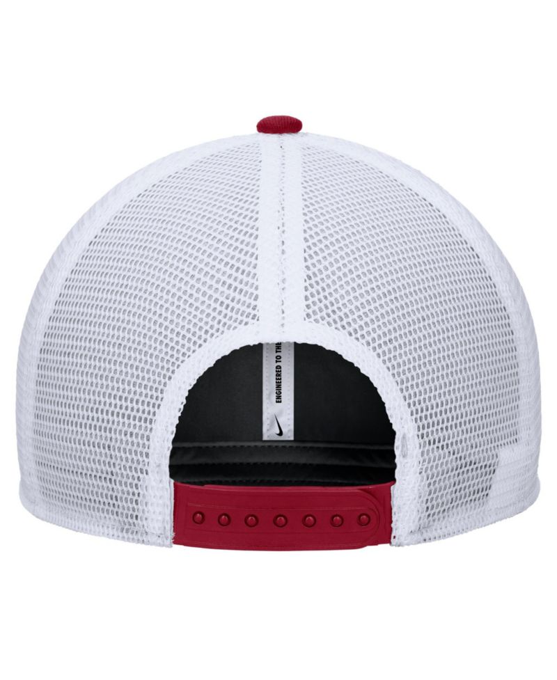 Men's Crimson Washington State Cougars Rise Adjustable Trucker Hat