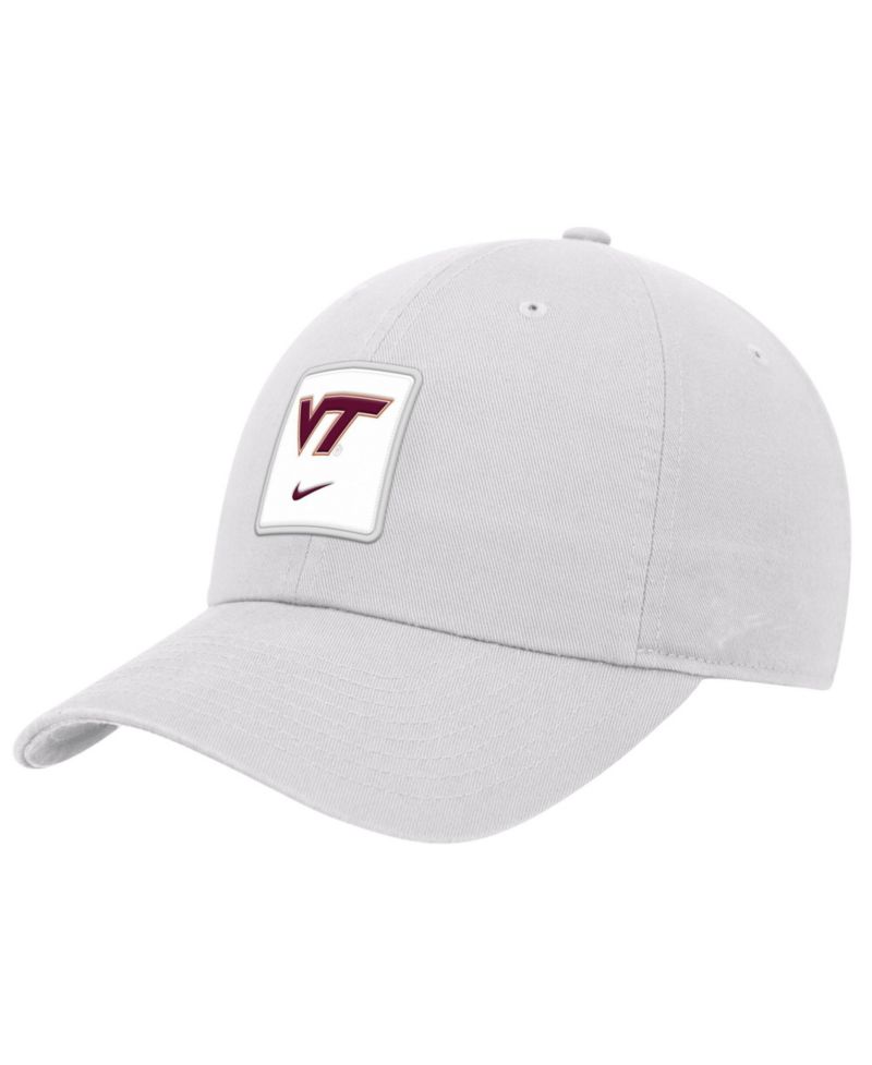 Men's White Virginia Tech Hokies 2026 On-Field Club Adjustable Hat