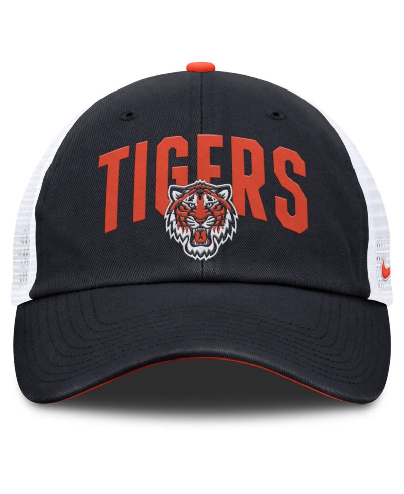 Men's Navy Detroit Tigers Primetime Club Adjustable Trucker Hat