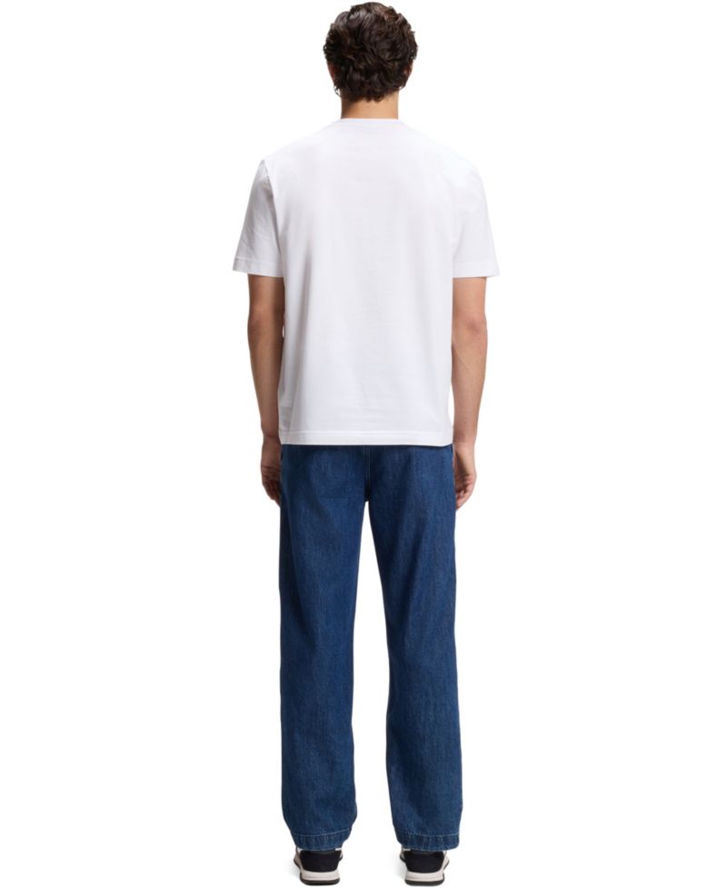 Men's Logo Print Relaxed-Fit T-Shirt