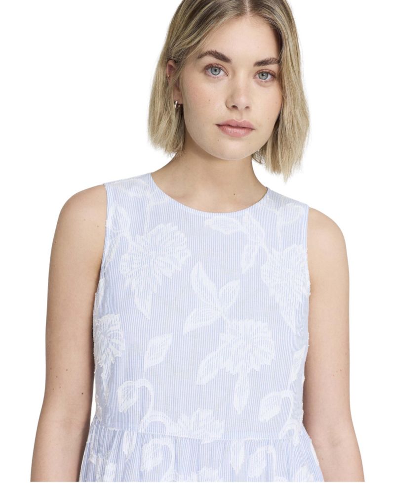 Women's Hollie Floral-Print Tiered Midi Dress