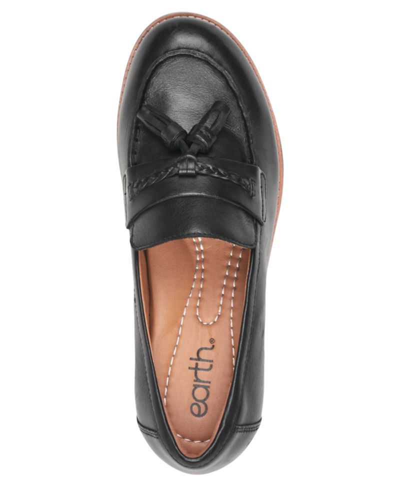 Women's Elinna Leather Slip-On Tassel Loafers