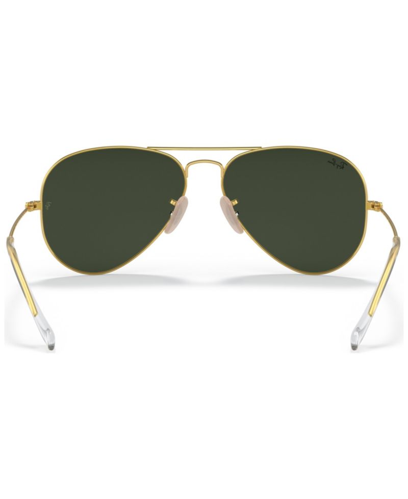 Unisex Aviator Aviation Collection Sunglasses, RB3025 AVIATOR LA 58