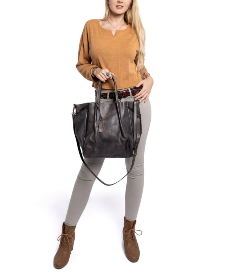 Sprout Land Extra-Large Leather Tote Bag