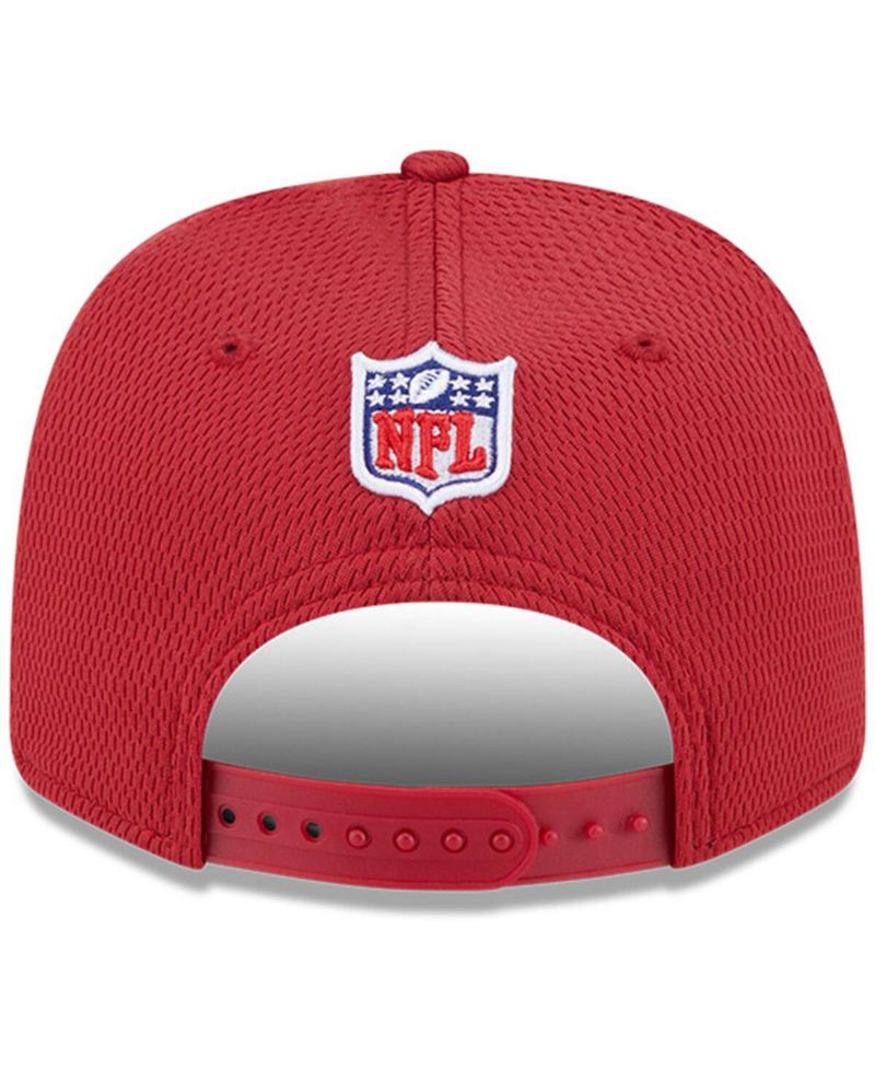Men's Cardinal Arizona Cardinals 2024 Sideline 9SEVENTY Stretch-Snap Hat