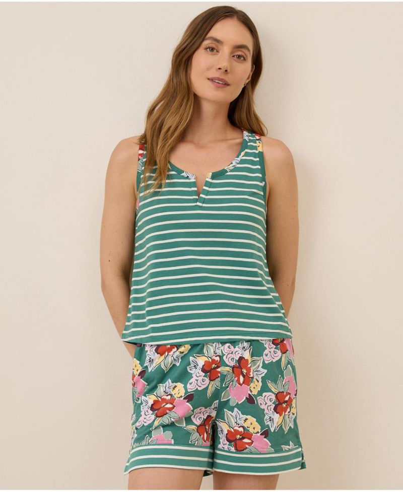 Organic Cotton Staycation Sleep Tank
