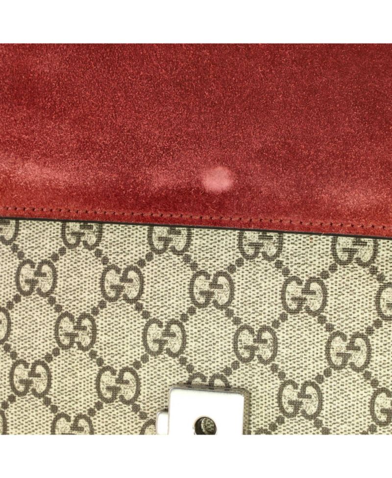 Small Dionysus Bag Blooms Print GG Coated Canvas
