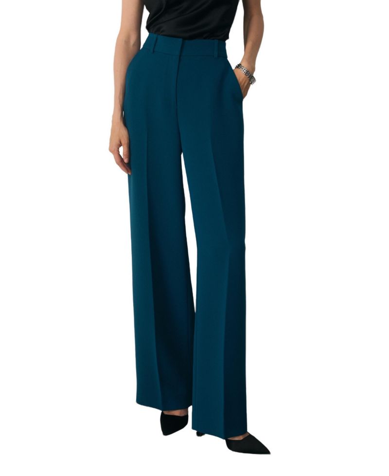 Women's Doppio Adelaide High-Rise Wide-Leg Trousers