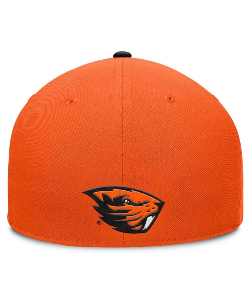 Men's Orange Oregon State Beavers Pick Off Fitted Hat