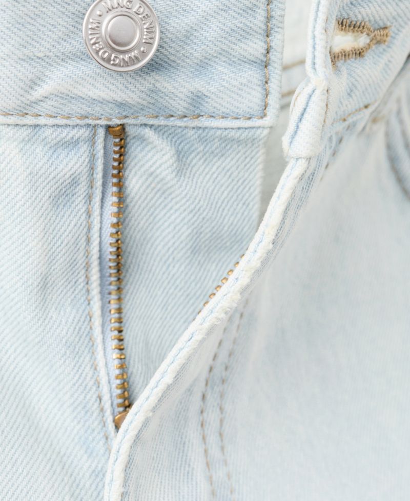 Men's Straight-Fit Denim 8.86" Bermuda Shorts