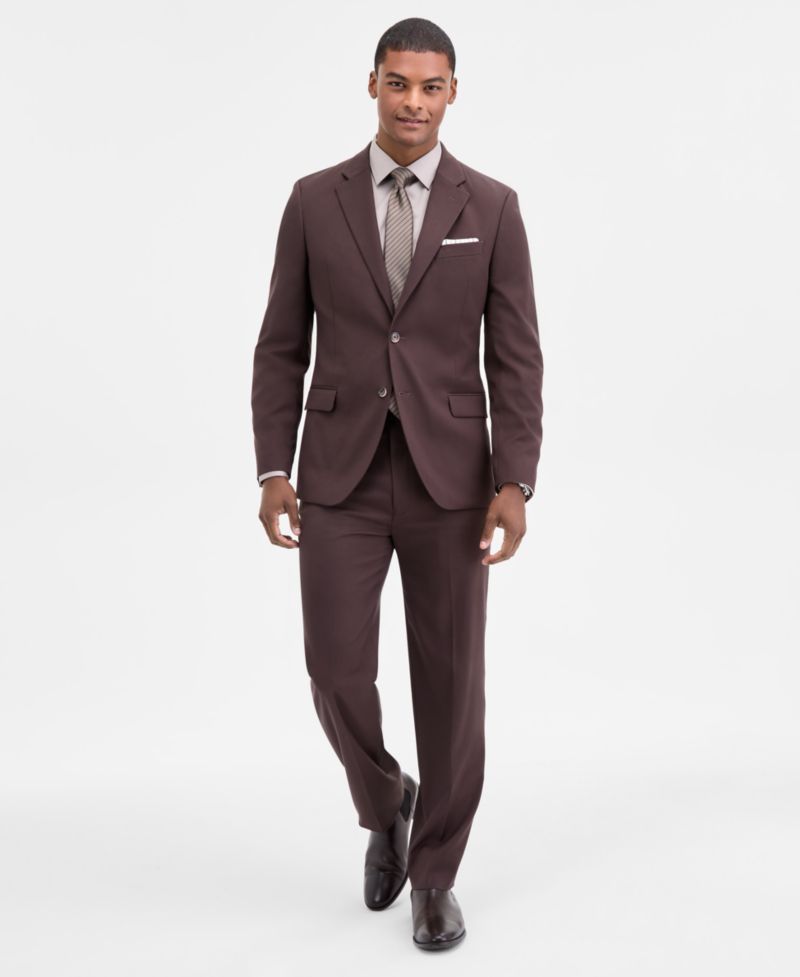Men's Modern-Fit Stretch Fall 2-Piece Suit