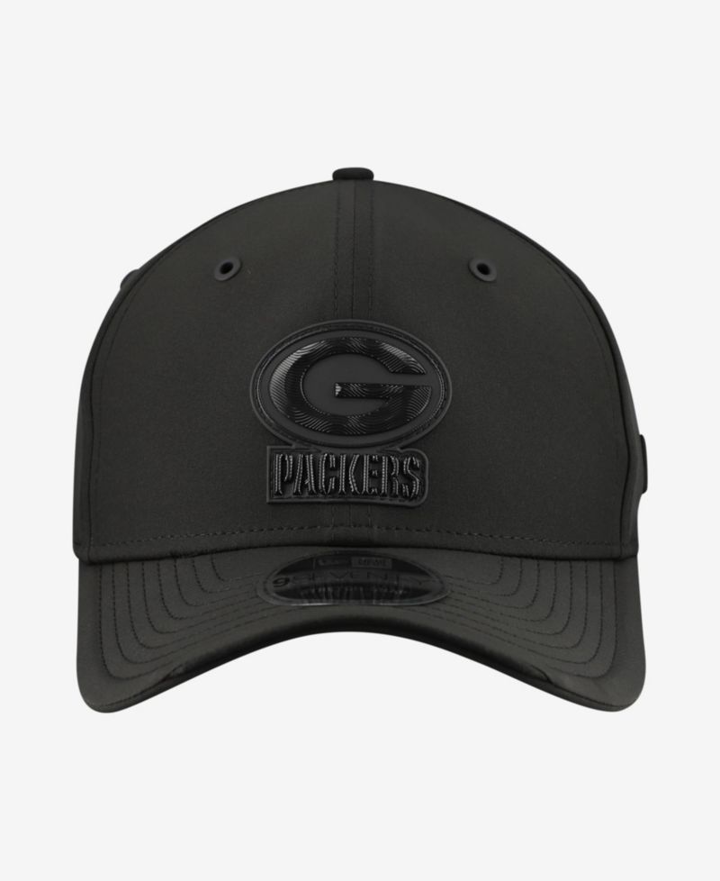 Men's Black Green Bay Packers 2026 Sideline 9SEVENTY Adjustable Hat