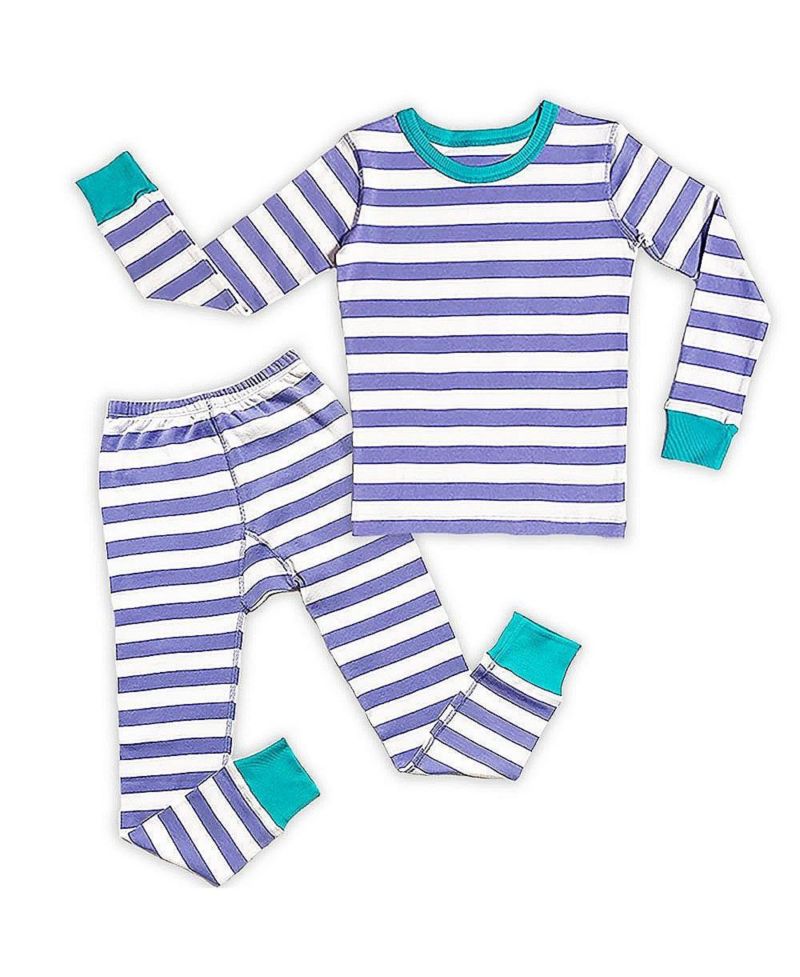Kids Kids' Fair Trade 100% Organic Cotton Tight Fit Pajamas, 2-Piece Set