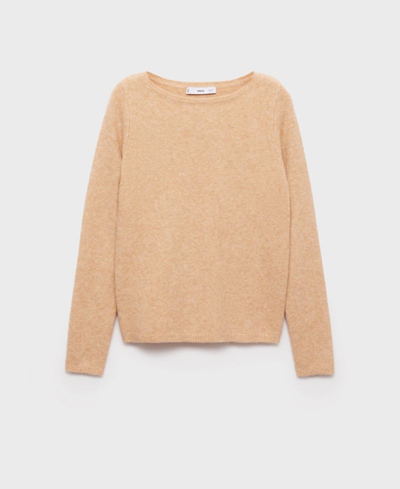 Women's Fine-Knit Boat-Neck Sweater
