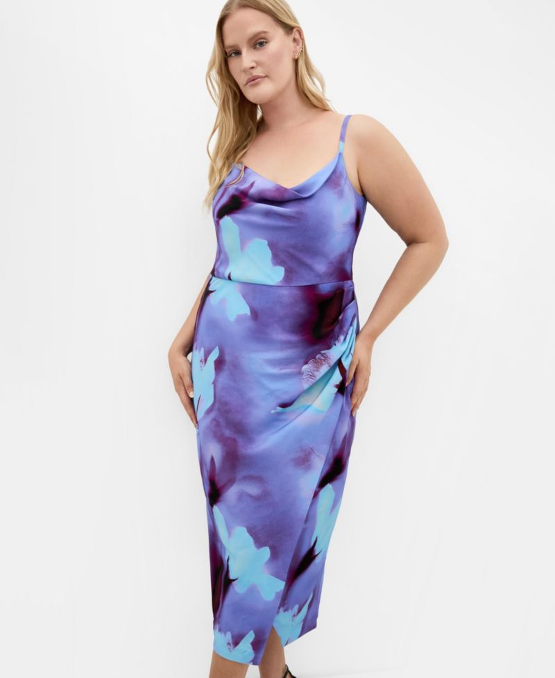 Women's Mariana Fern Print Midi Dress