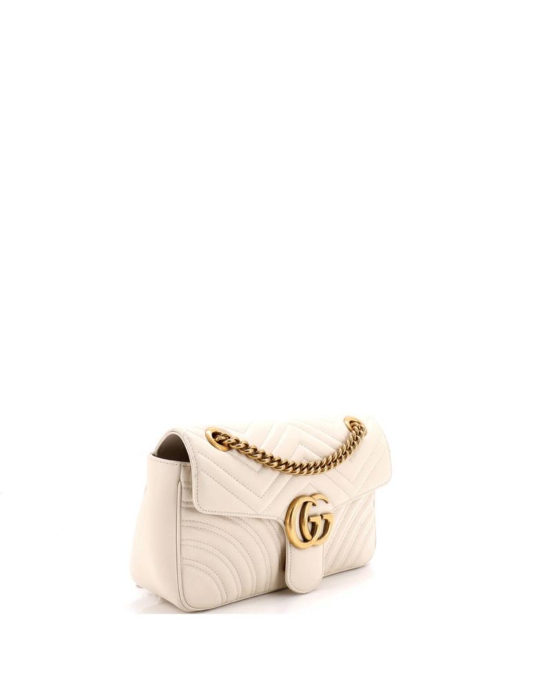 Medium GG Marmont Flap Bag Matelasse Leather