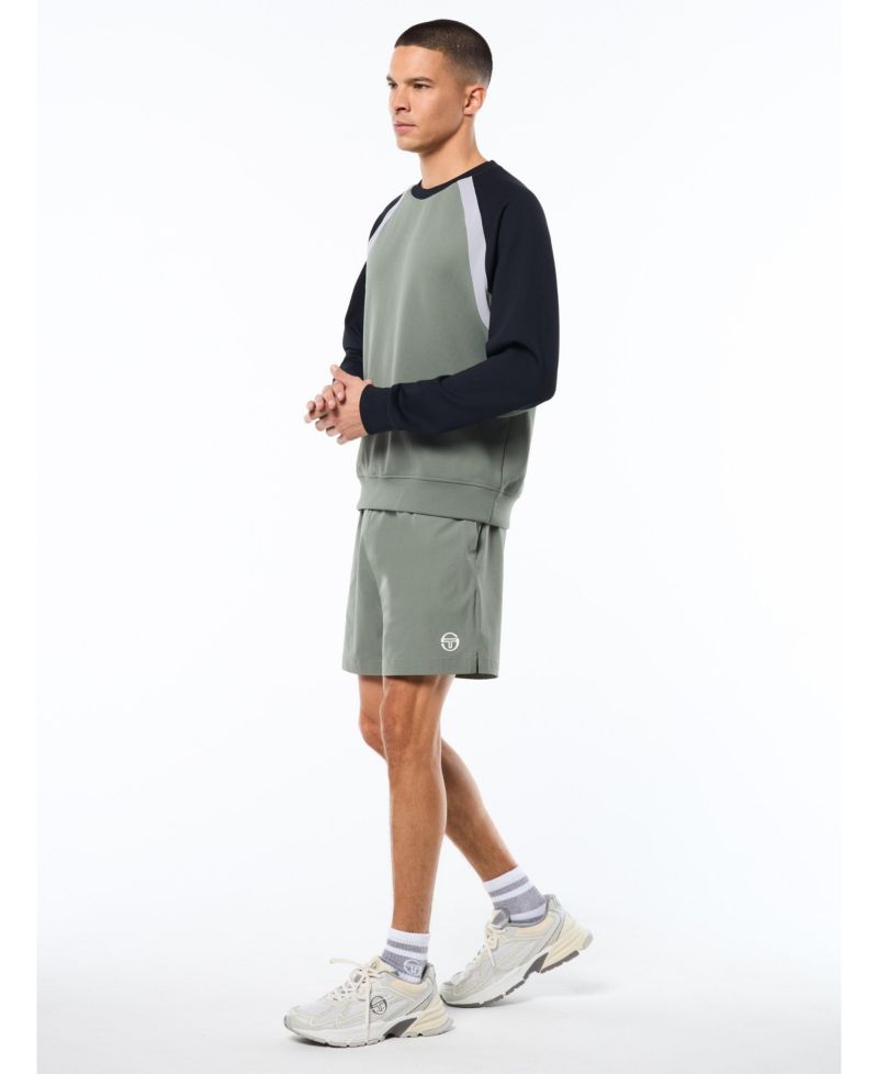 Men's Long-Sleeve Regular-Fit Sportivo Crewneck
