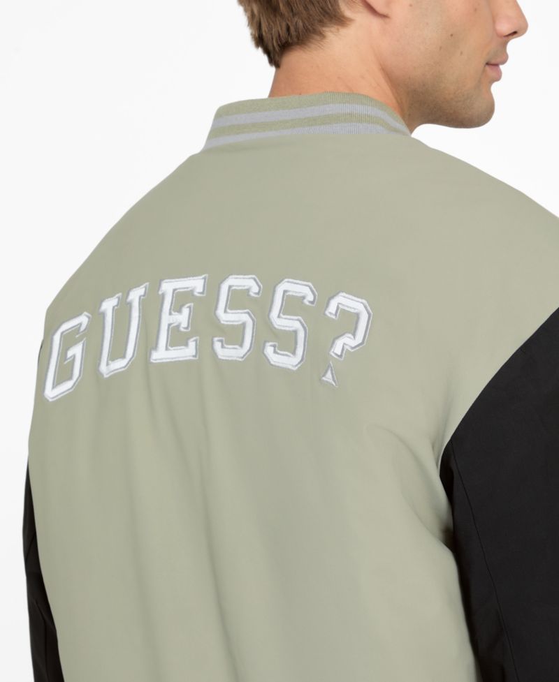 Men's Regular-Fit Varsity Bomber Jacket