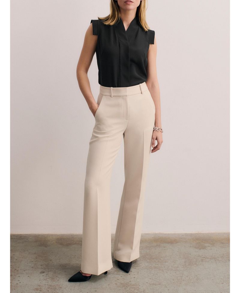 Women's Bowery Sleeveless Silk Blouse