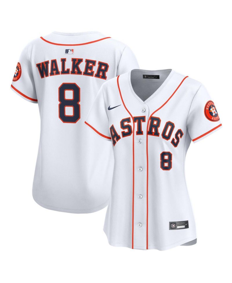 Women's Christian Walker White Houston Astros Home Limited Player Jersey