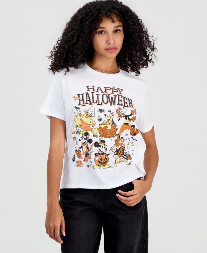 Juniors' Halloween Crewneck Tee