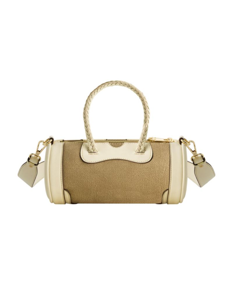 Suede Mini Duffel Crossbody