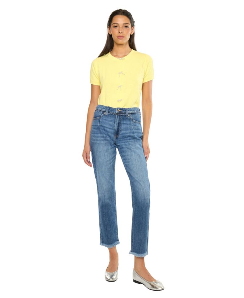 Women's Angelina High Rise Slim Straight Jeans