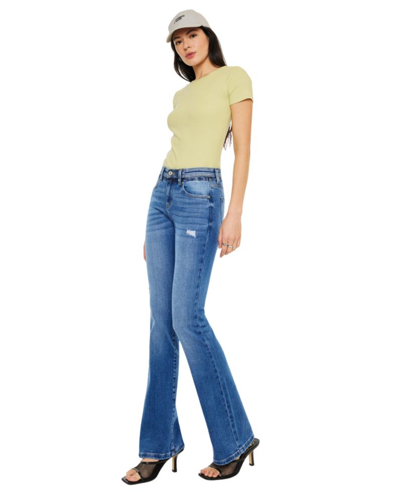 Women's Kiera Mid Rise Bootcut Jeans
