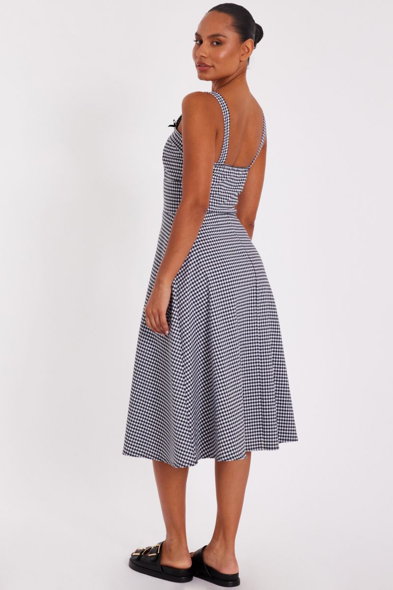 Women's Bow Midi Dress