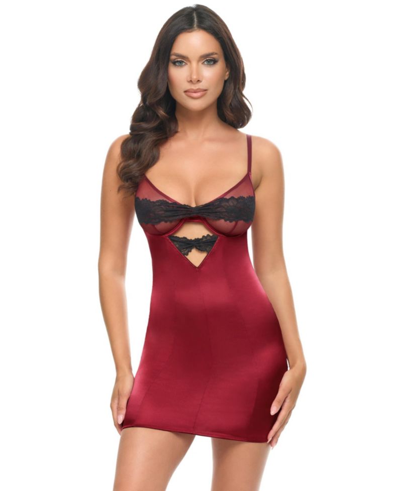 Women's Serena Satin Babydoll Dress