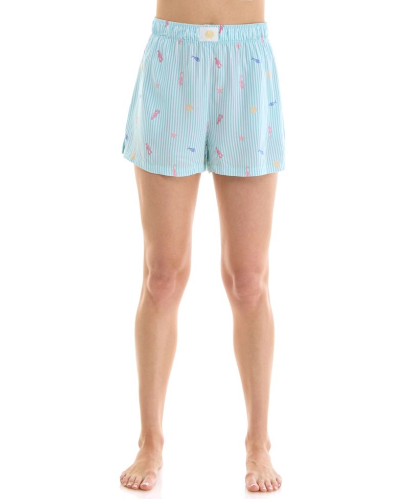 Women's Mid-Rise Boxer Shorts