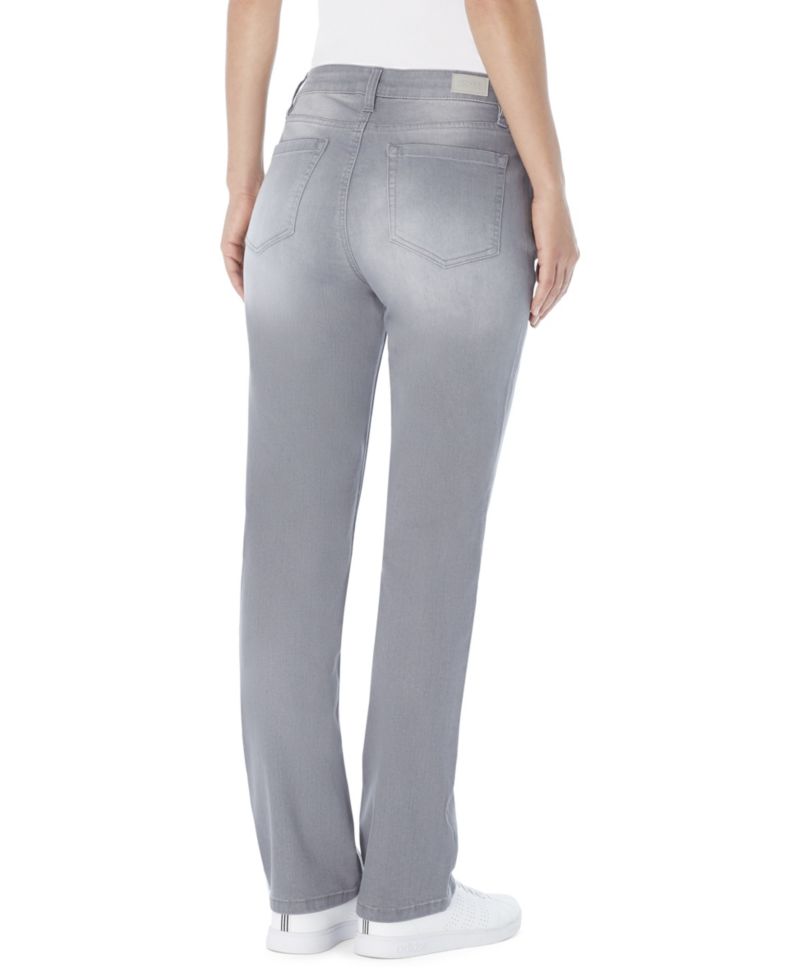 Petite Lexington Straight-Leg Denim Jeans