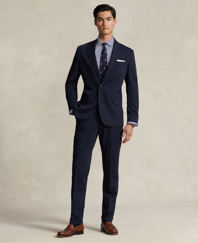 Men's Modern Performance Twill Sport Coat & Trousers