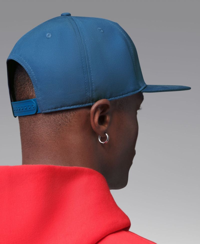 Men's and Women's Blue Pro Snapback Hat