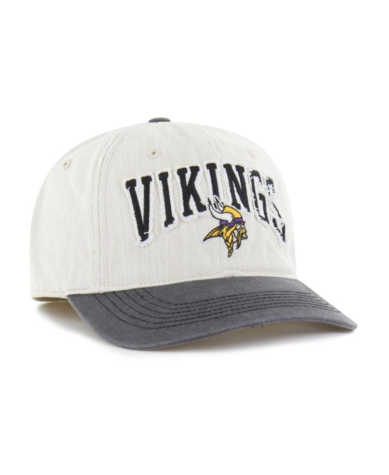 Men's '47 Natural Minnesota Vikings Groton Franchise Fitted Hat