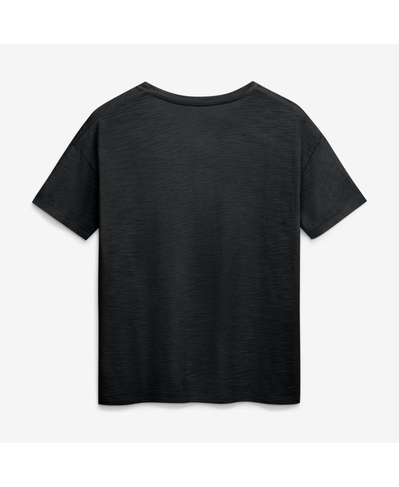 Women's Black Buffalo Sabres Competition Stadium Slub Boxy T-Shirt