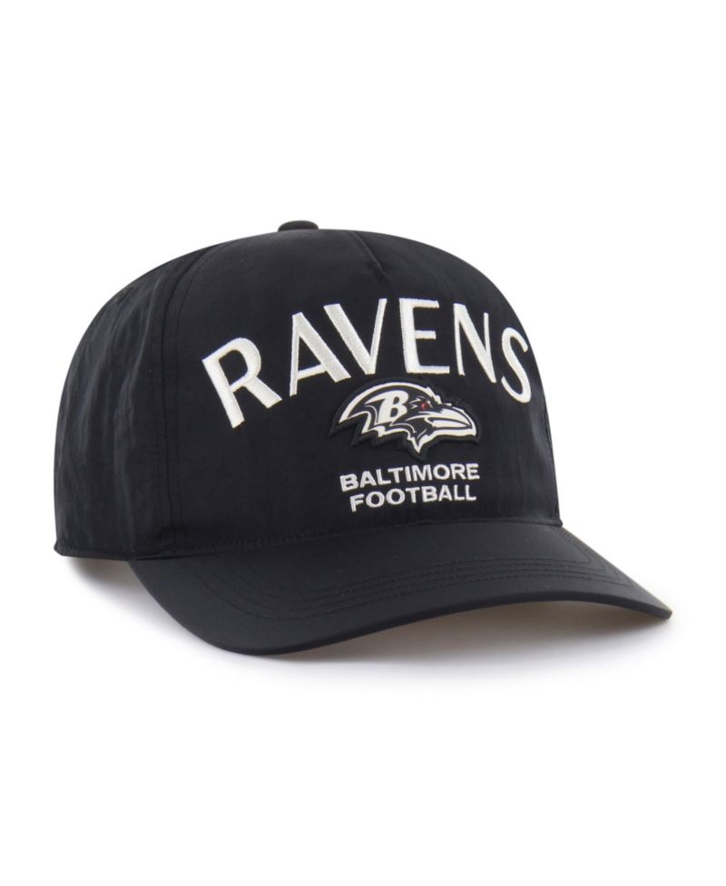 Men's Black Baltimore Ravens Modernia Hitch Adjustable Hat