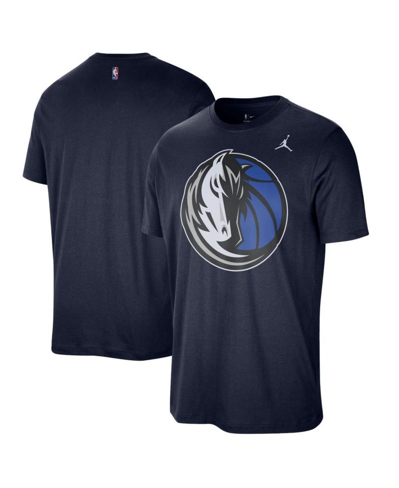 Men's Navy Dallas Mavericks Statement Edition Essential T-Shirt
