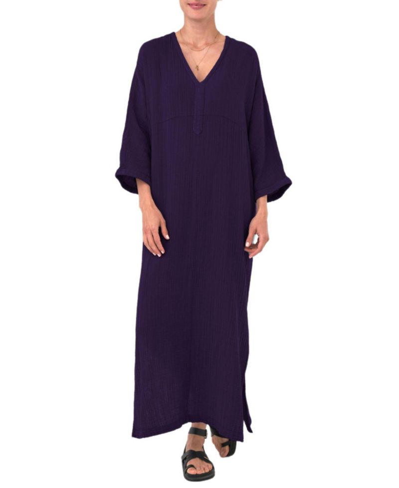 Women's Ocean+Main Gauze Arc Seam Caftan