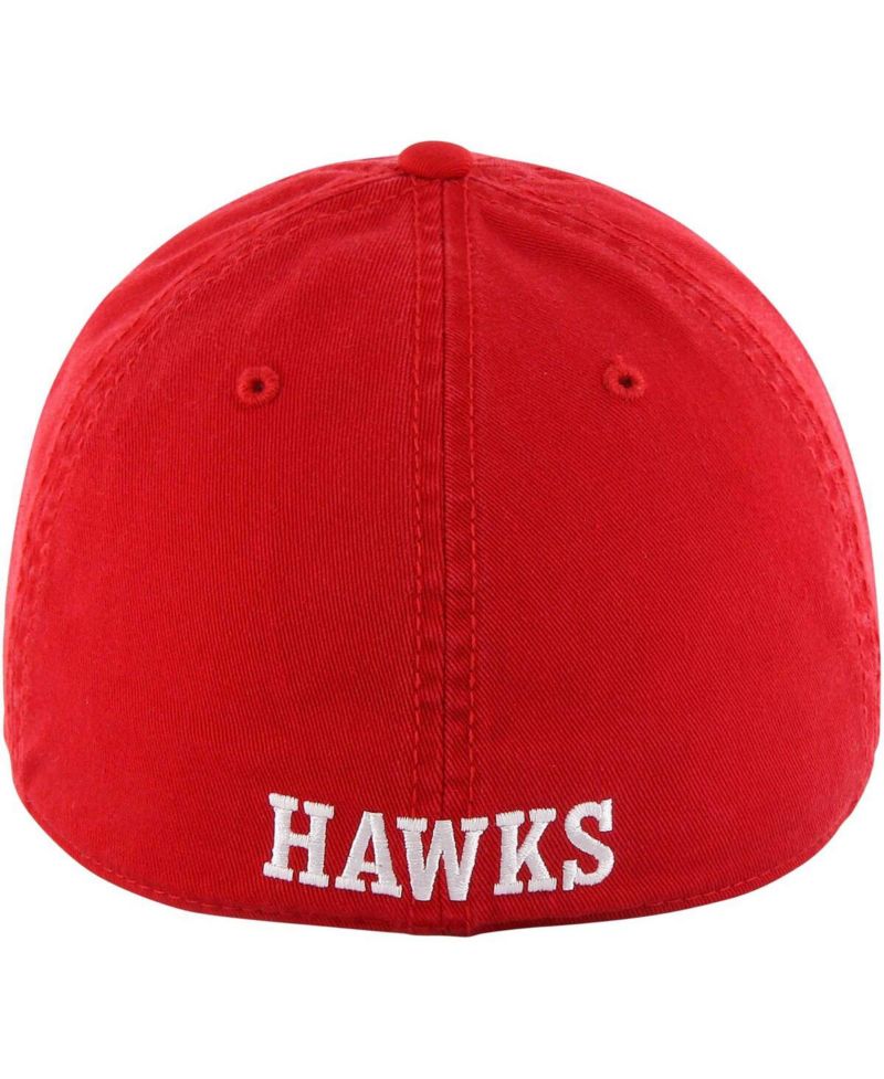 Men's Red Atlanta Hawks Classic Franchise Fitted Hat