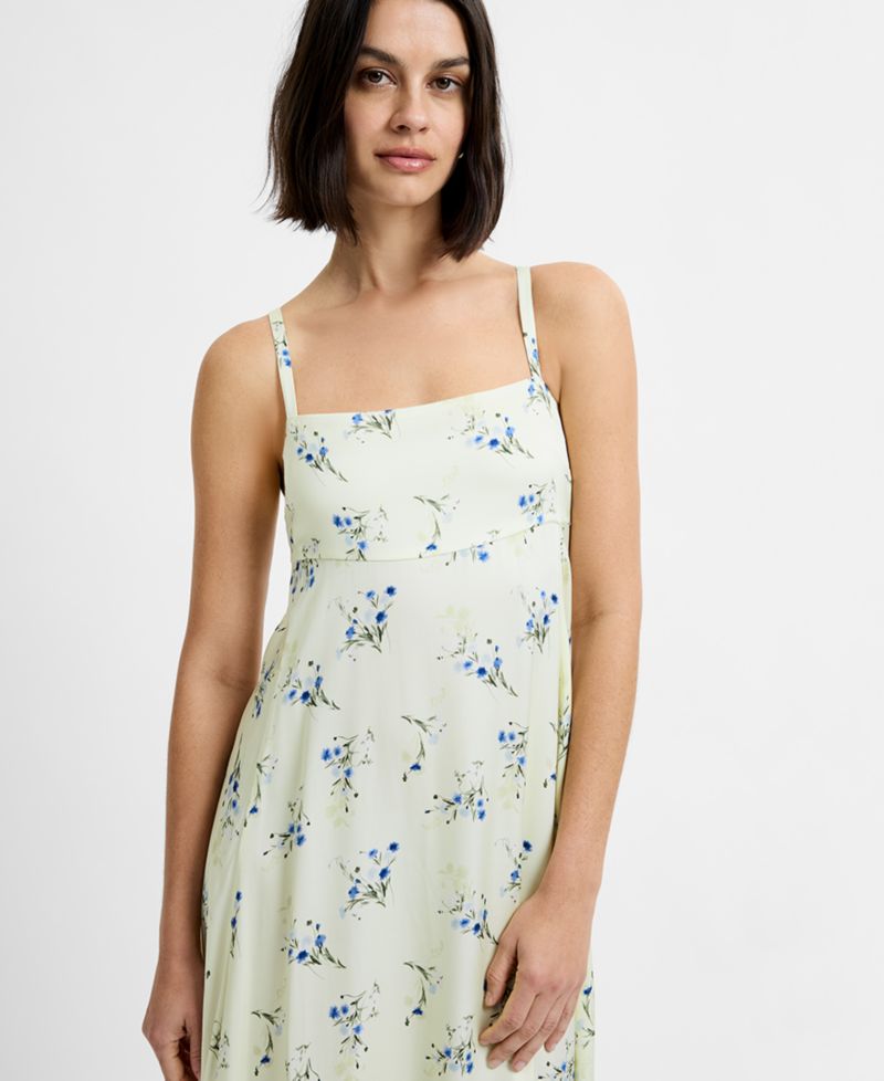 Women's Floral Print Maxi Dress
