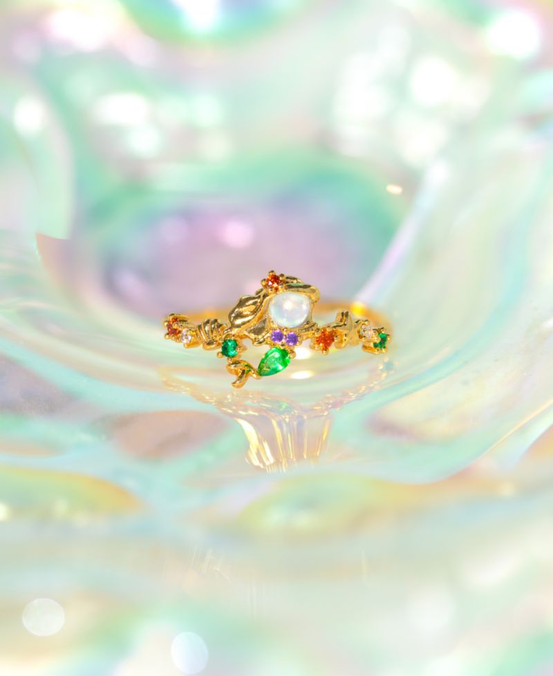 Disney Princess The Little Mermaid Ariel Crystal Ring