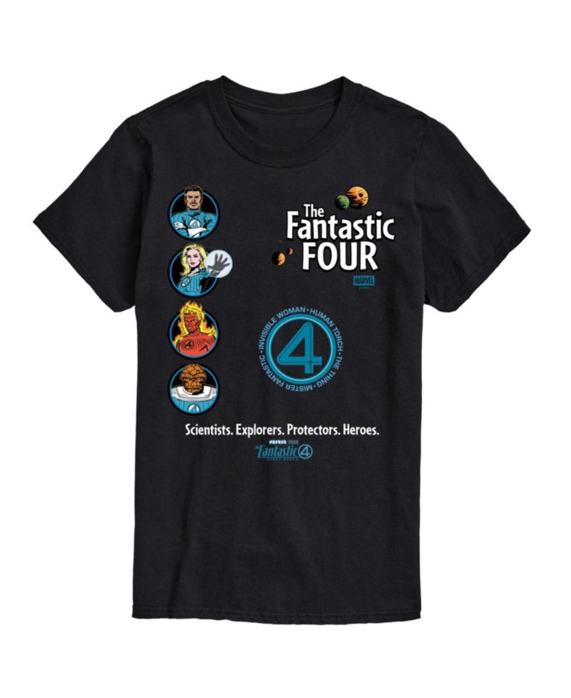 Men's The Fantastic Four First Steps Team Short Sleeve T-Shirt