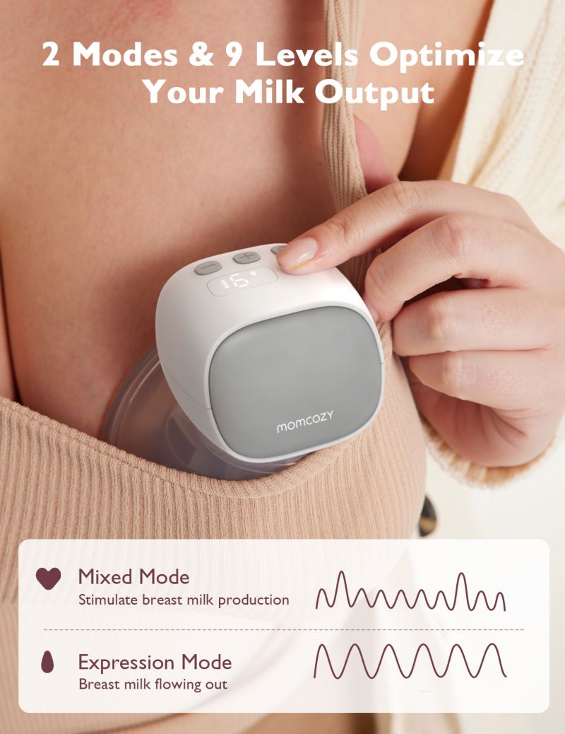 Single S9 Pro Wearable Breast Pump Upgraded - Long Battery Life