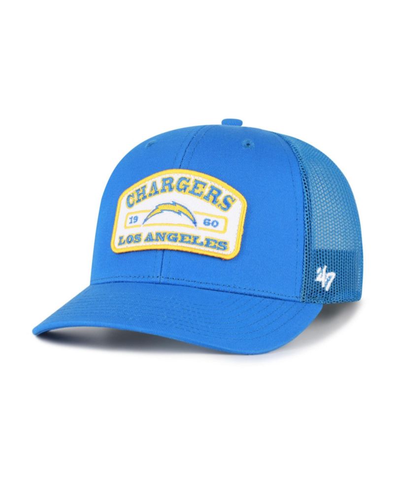 Men's '47 Blue Los Angeles Chargers Roadway Adjustable Trucker Hat