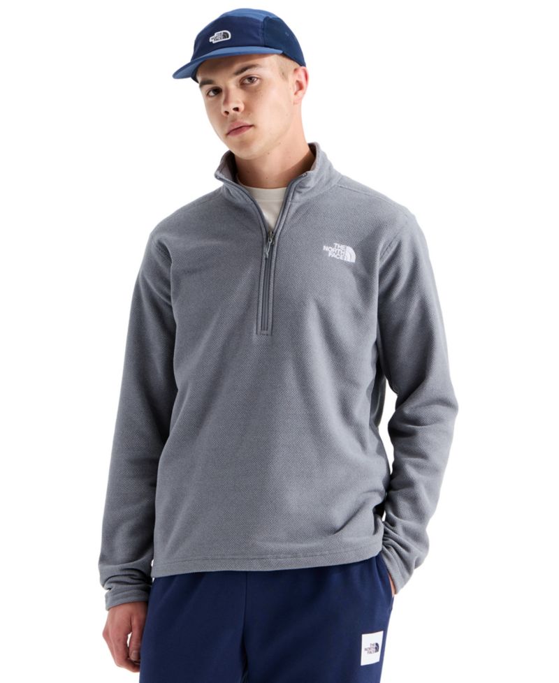 Men's Textured Cap Rock Quarter-Zip Sweatshirt