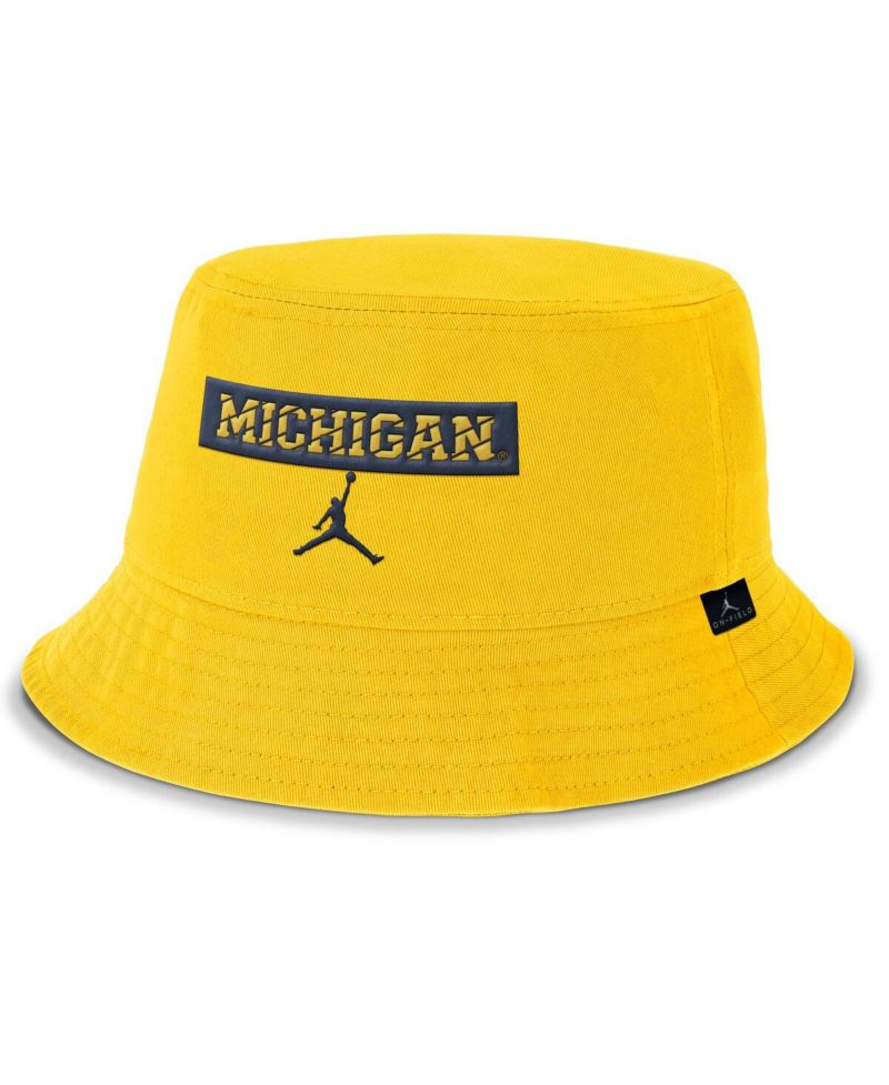 Men's Maize Michigan Wolverines Apex Bucket Hat