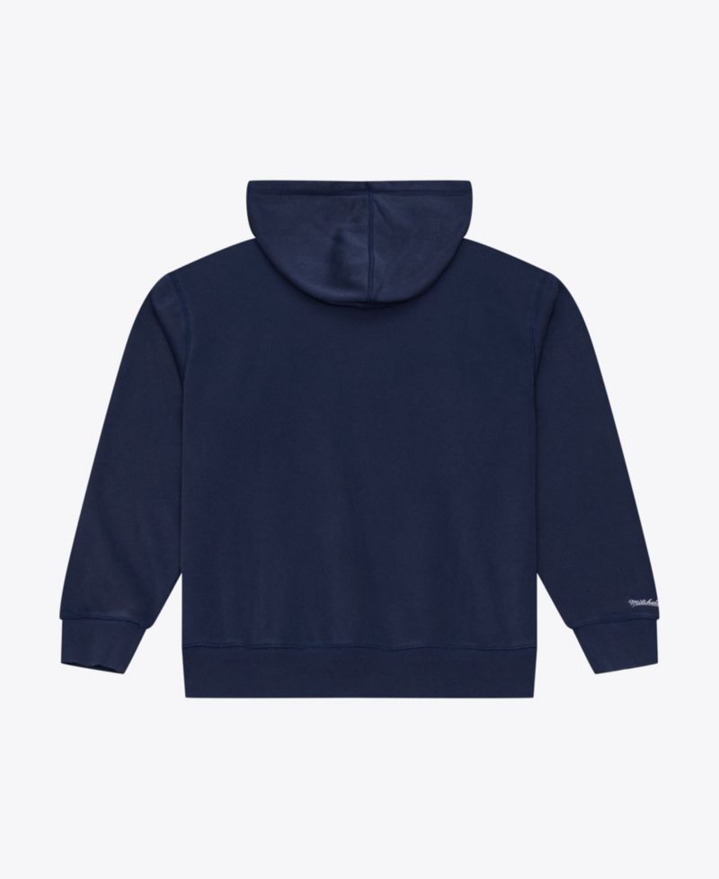 Men's Navy Michigan Wolverines Core Icon Fleece Hoodie