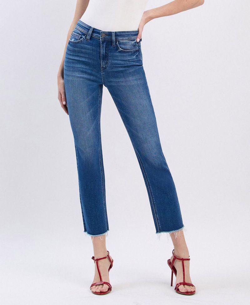 Women's Super High Rise Slim Straight Jeans