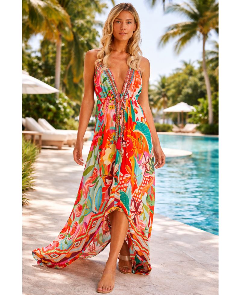 Women's Maxi halterneck Dress